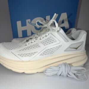 Hoka One One Clifton One9 Men's Athletic Sneakers Frost/Cosmic Grey 1155370-FCG